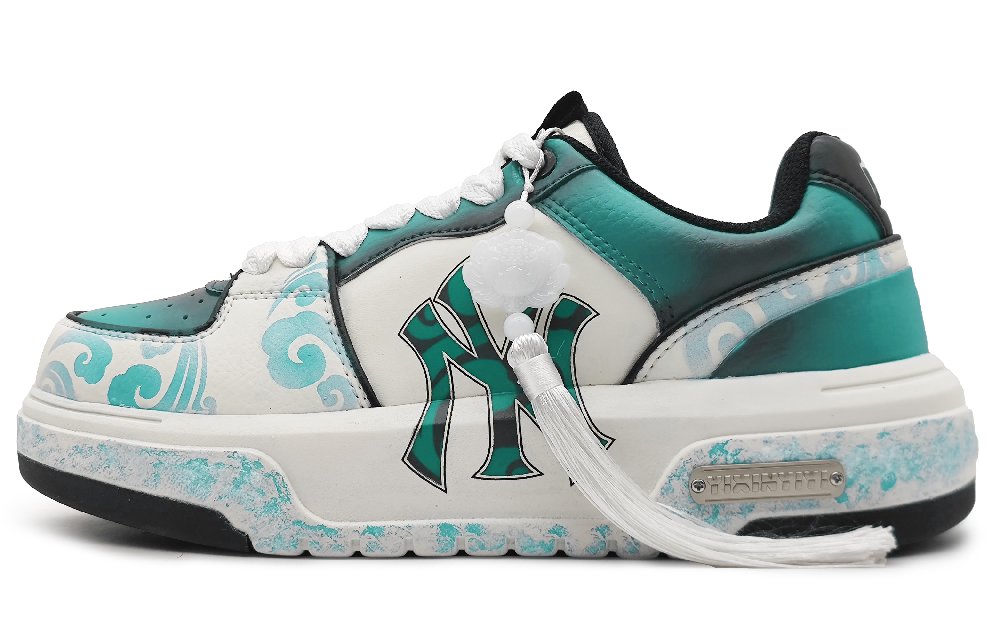 MLB Chunky Liner Low-Top Skateboard Shoes Unisex Green