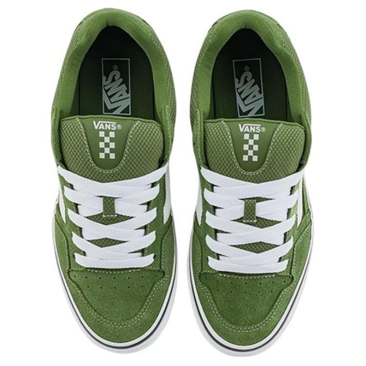 Vans Caldrone Anti Slip Wear Resistant Low Top Skateboard Shoes Men's Green