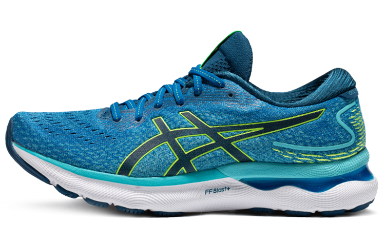 Asics Gel Nimbus 24 2E Wide 'Lake Drive Hazard Green'