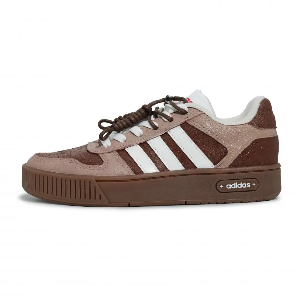 Adidas D PAD CLASSIC Abrasion Resistant Low Top Skateboard Shoes Unisex Brown