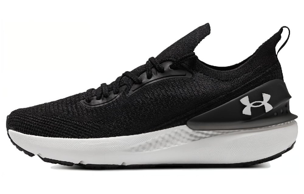 Under Armour Shift Slip-Resistant Low-Top Casual Running Shoes Men's Black White