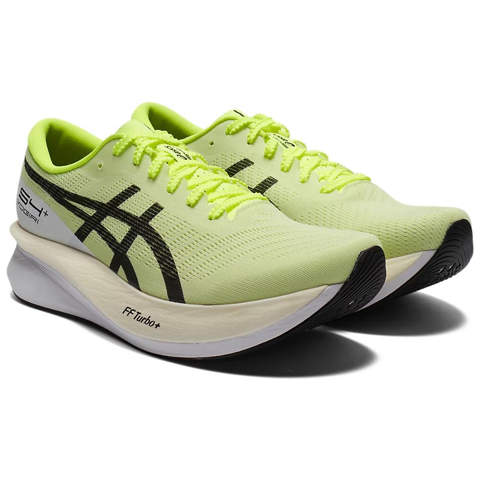 Asics S4 Anti Slip Wear Resistant Low Top Running Shoes Unisex Green