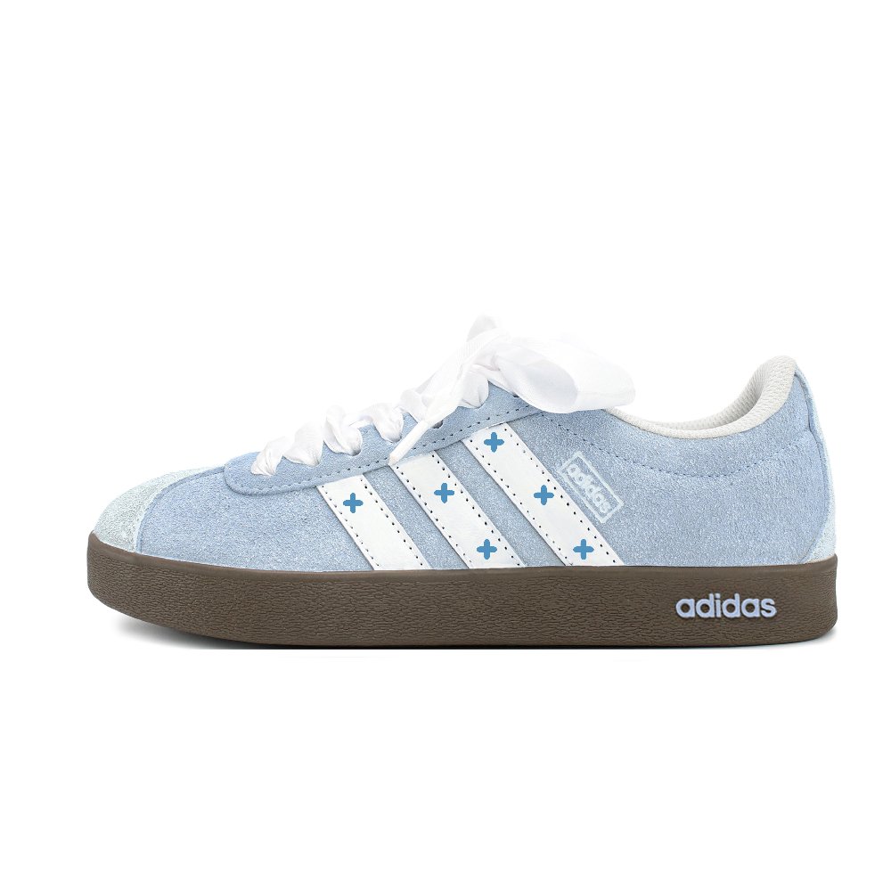 Adidas Neo VL Court 2.0 Low Top Skateboard Shoes Unisex Blue