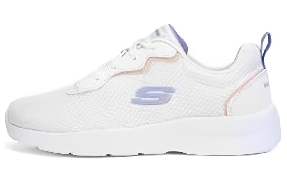 Skechers Dynamight 2.0 Cushioning Breathable Low-Top Running Shoes Women's White