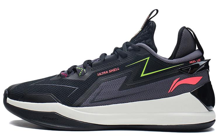 LINING Flash 2.0 Basketball Shoes Men Mid Top Black