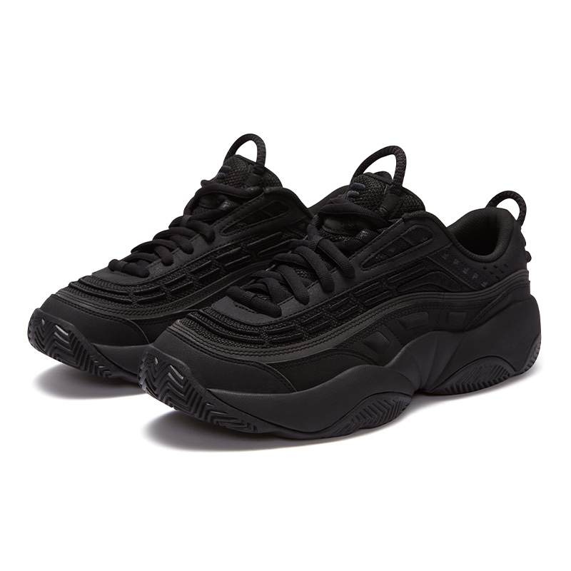 FILA FUSION Flame Shoes Low-Top Vintage Basketball Shoes Men's Black купить в интернет-магазине Yoocart с быстрой доставкой по России.