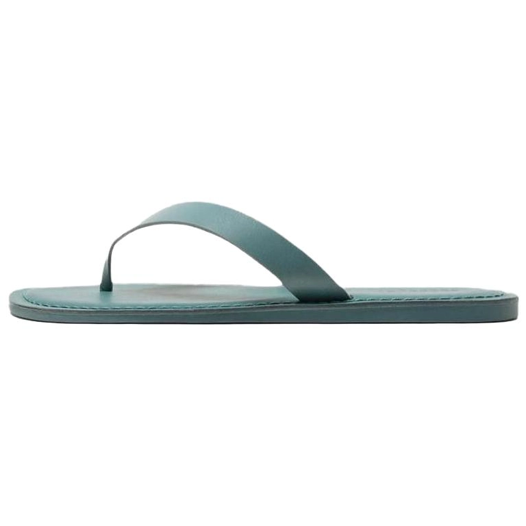 ZARA Abrasion Resistant Flip Flops Men's Lake Green
