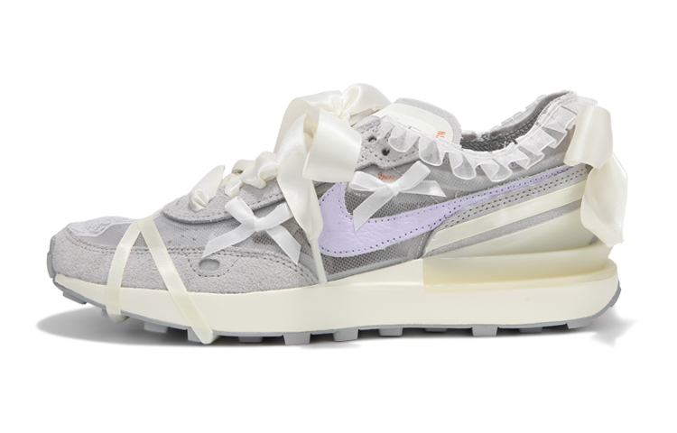 Nike Waffle One Low-Top Casual Shoes GS Mist Gray