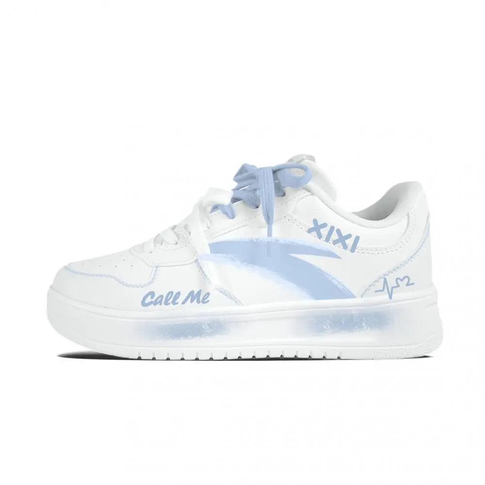 Anta Relaxed Cushioning Lightweight Low top Skateboard Shoes Unisex White