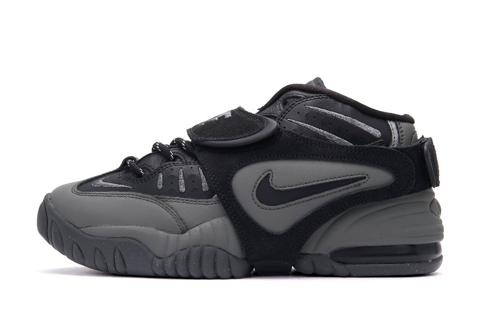 Nike Air Adjust Force Mid Top Vintage Basketball Shoes Women's Gray