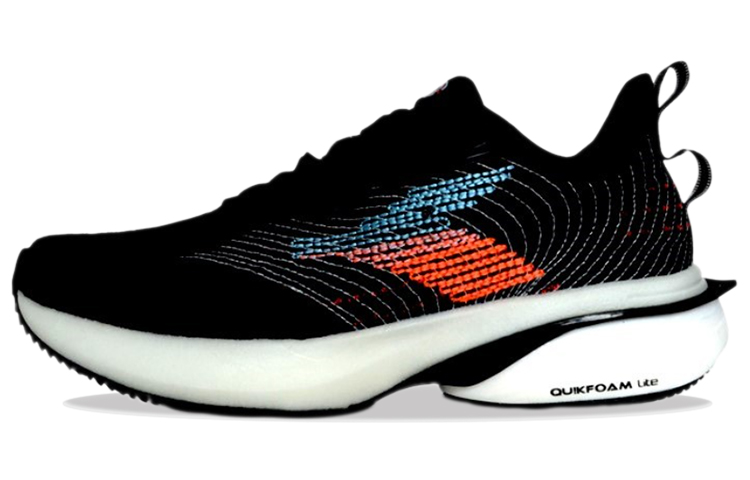 361° Cushioning Breathable Wear-Resistant Slip-Resistant Low-Top Casual Running Shoes Men's Black