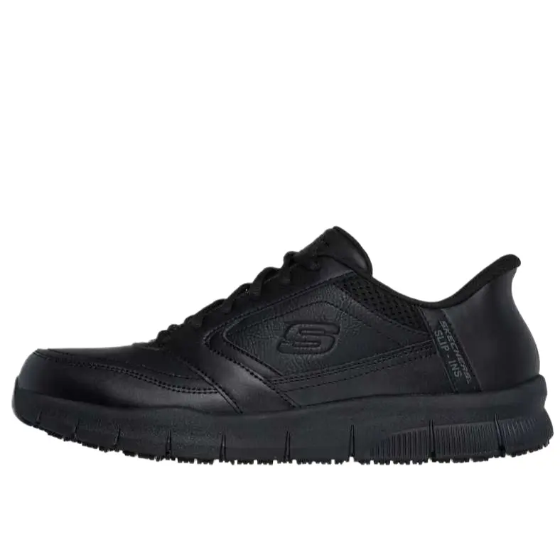 Skechers Work Low Top Casual Shoes Men's Black