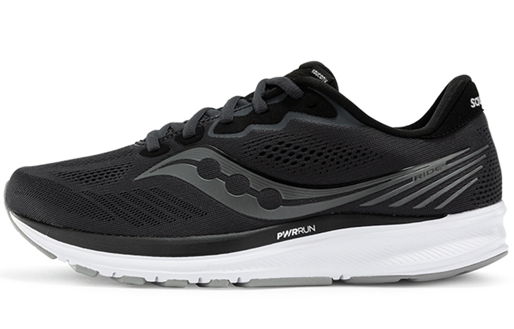 Saucony Ride Yutu 14 Running Shoes Women's Low-Top Black/White