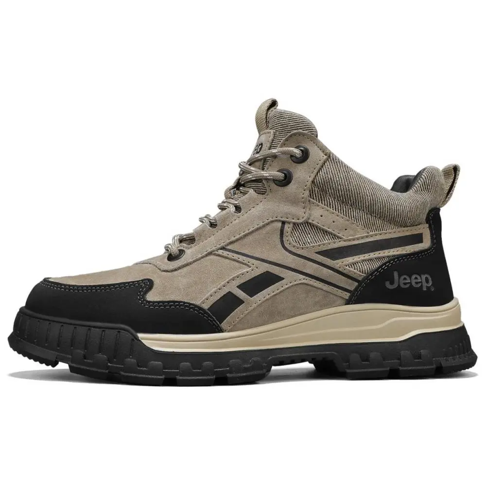 Jeep Short Martin Boot Men's Khaki
