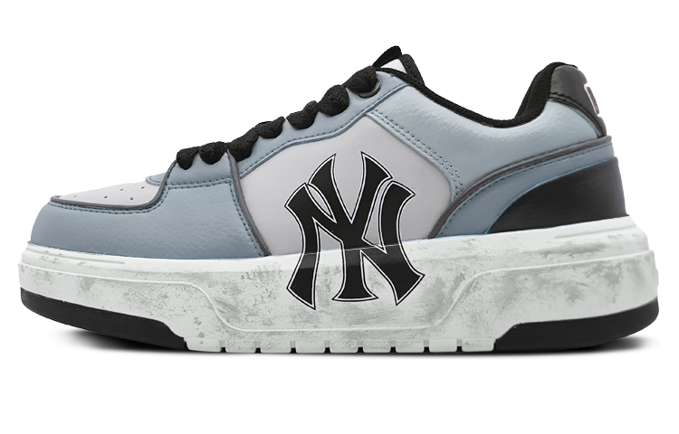 MLB Chunky Liner Skateboard Shoes Unisex Low-Top Gray