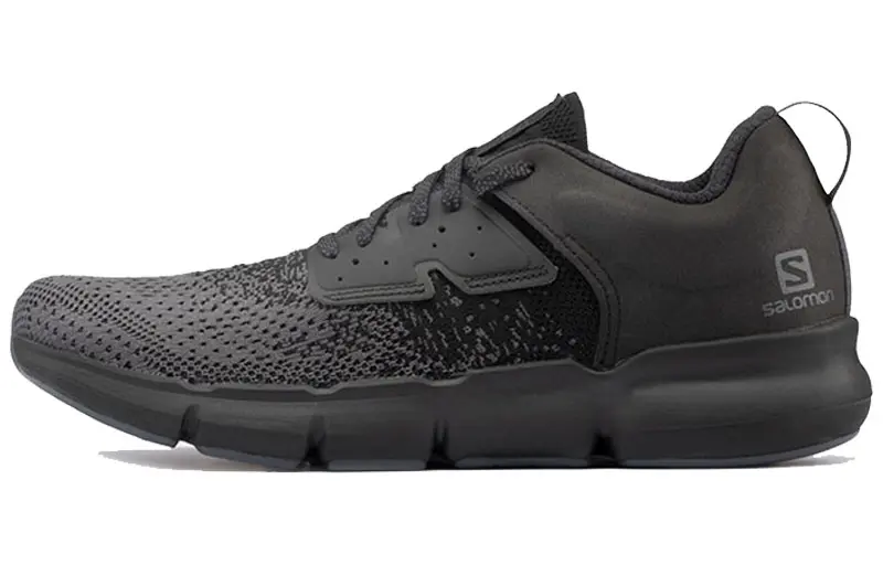 SALOMON Predict Soc Cushioned Anti-Slip Wear-Resistant Breathable Lightweight Low-Top Casual Running Shoes Men's Ebony