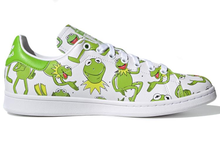 Stan Smith The Muppets x Stan Smith Adidas Originals 'Kermit The Frog Allover Print' купить в интернет-магазине Yoocart с быстрой доставкой по России.
