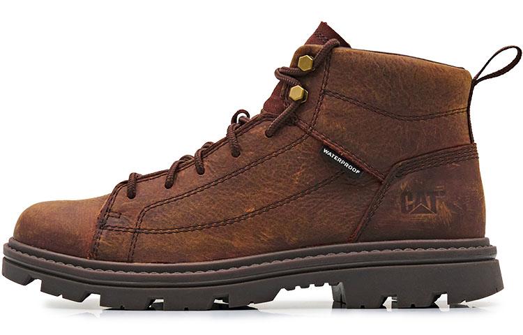 CAT Modulate WP Collection Slip-Resistant Ankle-Length Outdoor Boots Men's Brown