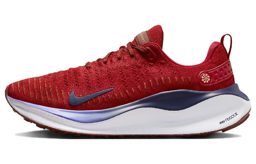 NIKE Reactx Infinity 4 Беговые кроссовки Низкие Мужские Красные