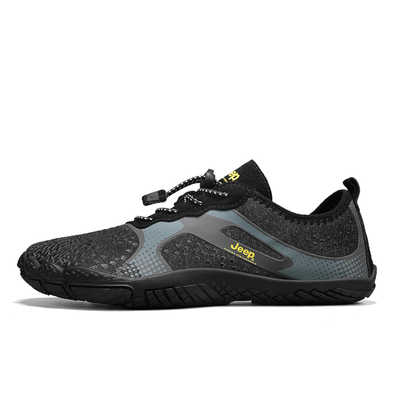 Jeep River Trekking Shoes Men Black
