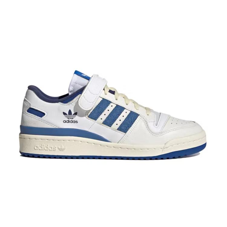 Adidas Forum 84 Low White Royal Blue купить в интернет-магазине Yoocart с быстрой доставкой по России.