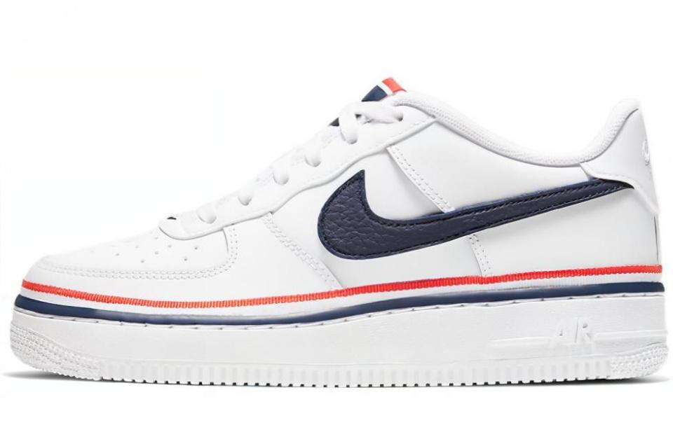 Nike Air Force 1 Low LV8 Ribbon White Blue GS
