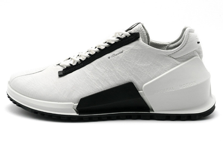 Ecco Striding 2.0 Series Cushioning Anti-Slip And Wear-Resistant Low-Top Athletic Shoes Men's White