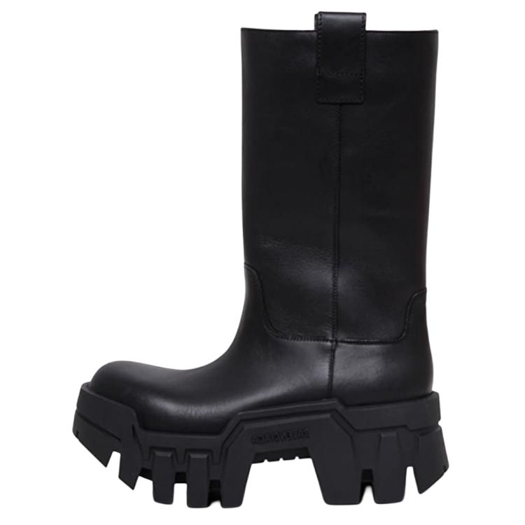Balenciaga Bulldozer Boots 'Black Poluyurethane' Women's