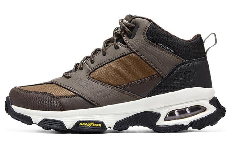 Skechers SKECH-AIR Envoy Durable Breathable High-Top Outdoor Shoes Tan