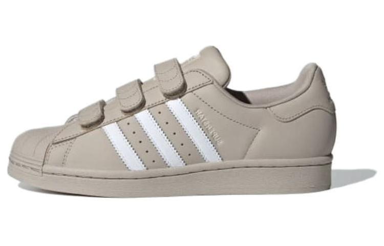 Adidas Originals SUPERSTAR CF Durable Breathable Low-Top Skateboard Shoes Women's Gray