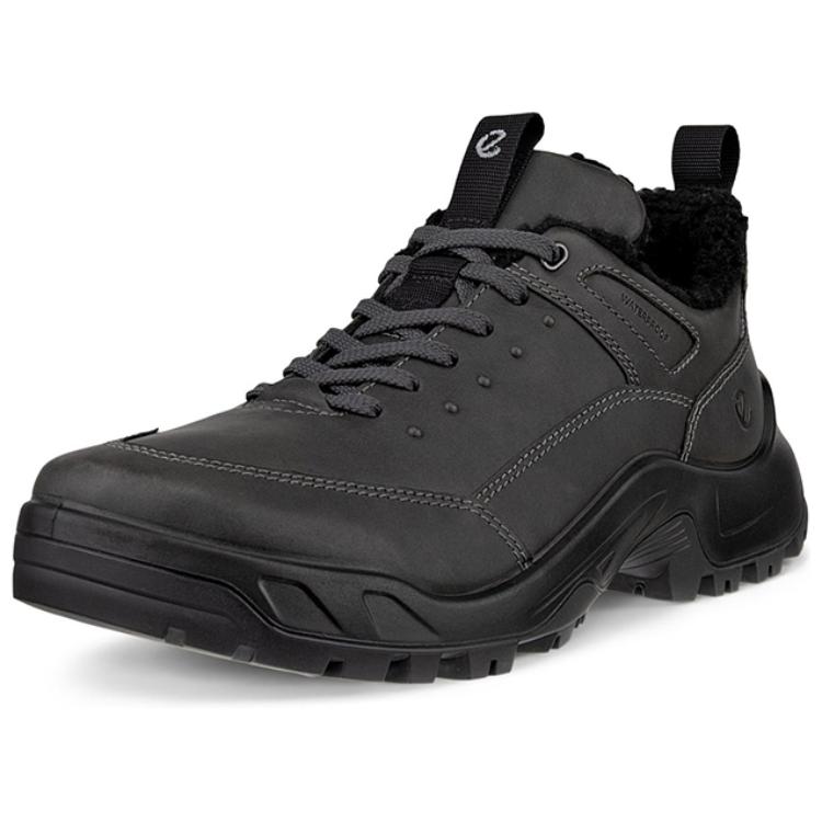 Ecco Wear-Resistant Low-Top Casual Shoes Men's Black