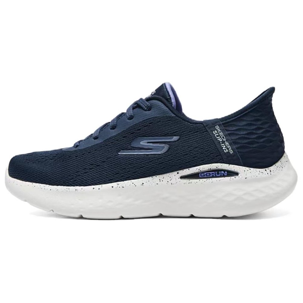 Skechers WOMEN'S GO Series Slip-Resistant Low-Top Running Shoes Women's Blue