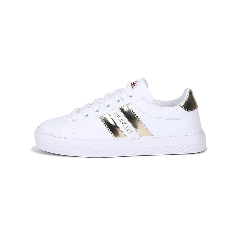 Moncler Low top Stylish Skateboarding Shoes Women's White