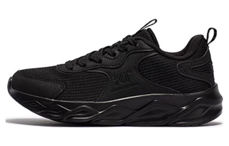 361° Cushioning Low-Top Running Shoes Women's Obsidian Black