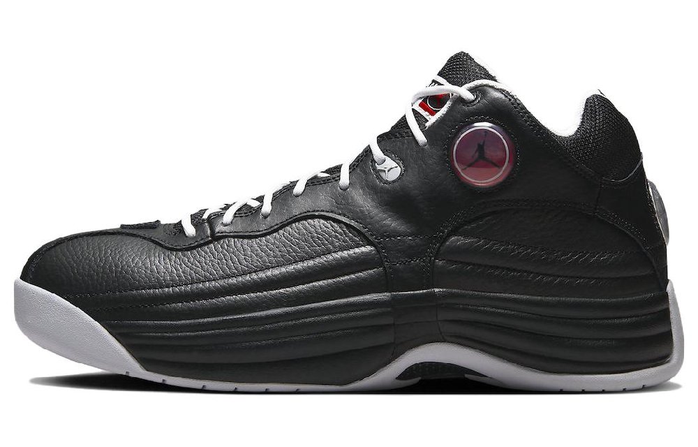 Jordan Jumpman Team I Винтажные баскетбольные кроссовки MID Top Black Мужские