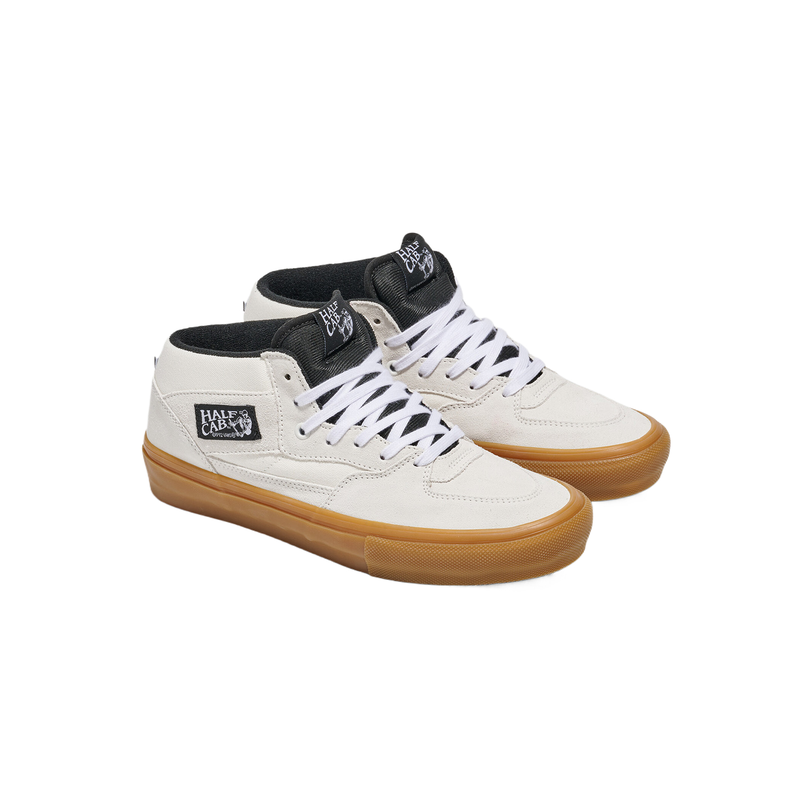 Vans Skate Half Mid top Skateboard Shoes Unisex White