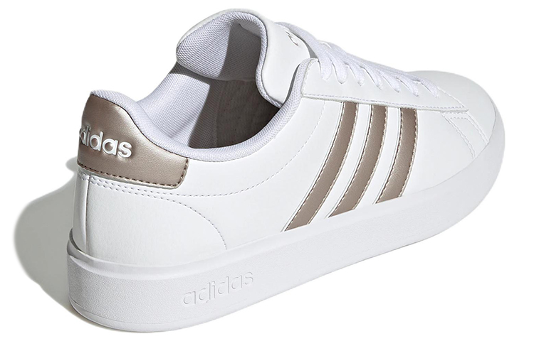 Adidas Grand Court Cloud White Platinum Metallic Women's