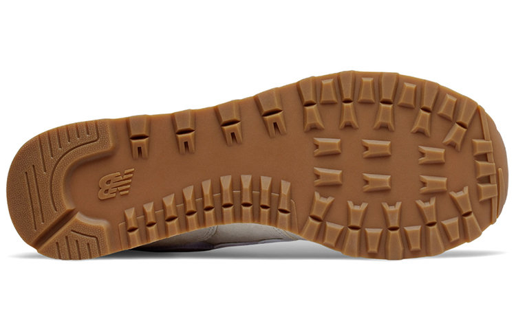 New Balance 574 Ecru Tint White Mahogany купить в интернет-магазине Yoocart с быстрой доставкой по России.