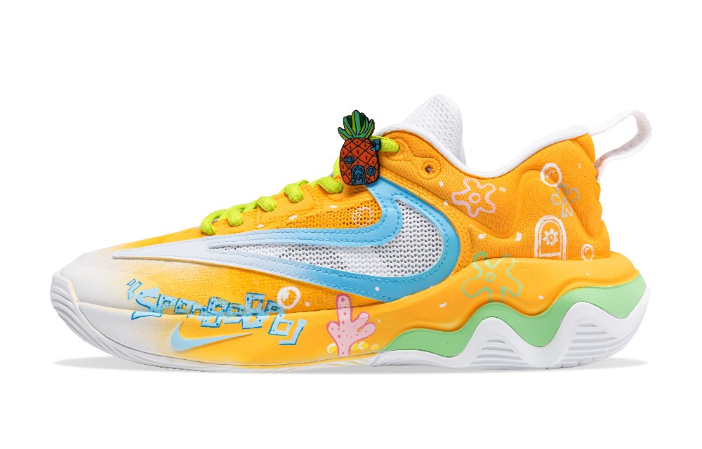Nike Giannis Immortality Pineapple House Slip-Resistant Low-Top Basketball Shoes Men's Orange