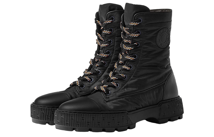 HERMES Fresh Short Ankle Boots Women's Black