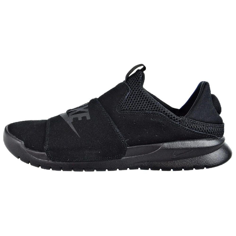 Nike Benassi Slip Anti Slip Wear Resistant Low Top Casual Shoes Men's Black