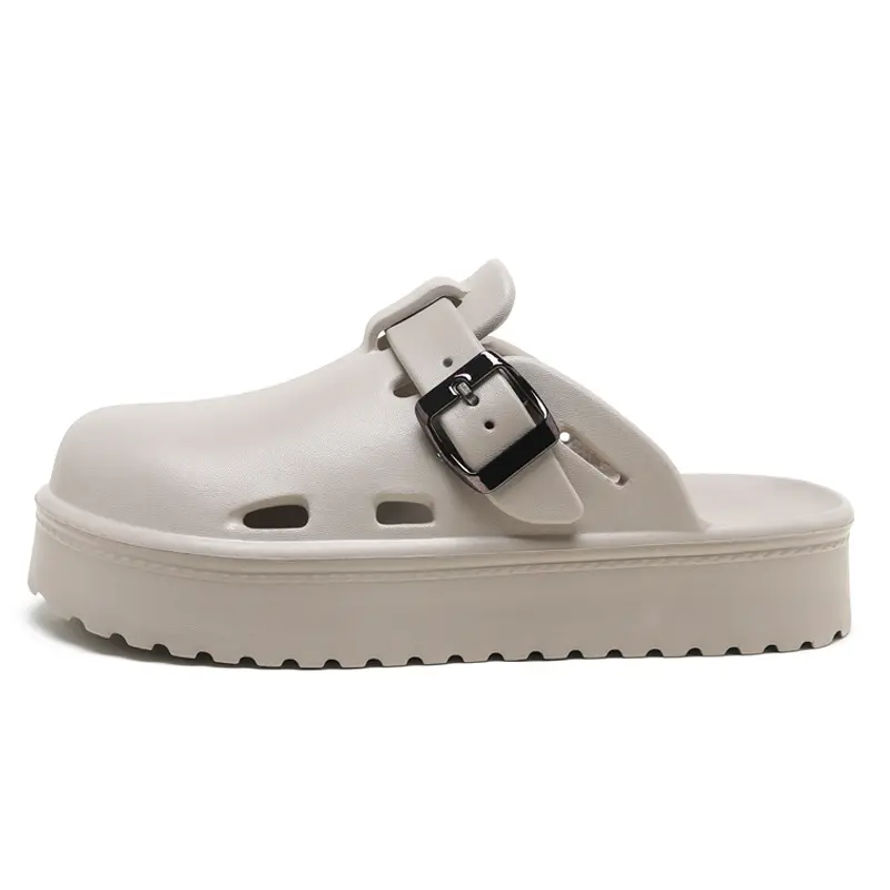 Jeep EVA Abrasion Resistant Wrap toe Slippers Unisex Concrete Gray