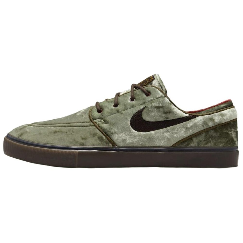 Nike Sb Zoom Janoski OG+ Se Medium Olive Baroque Brown Dark Team Red Velvet Brown