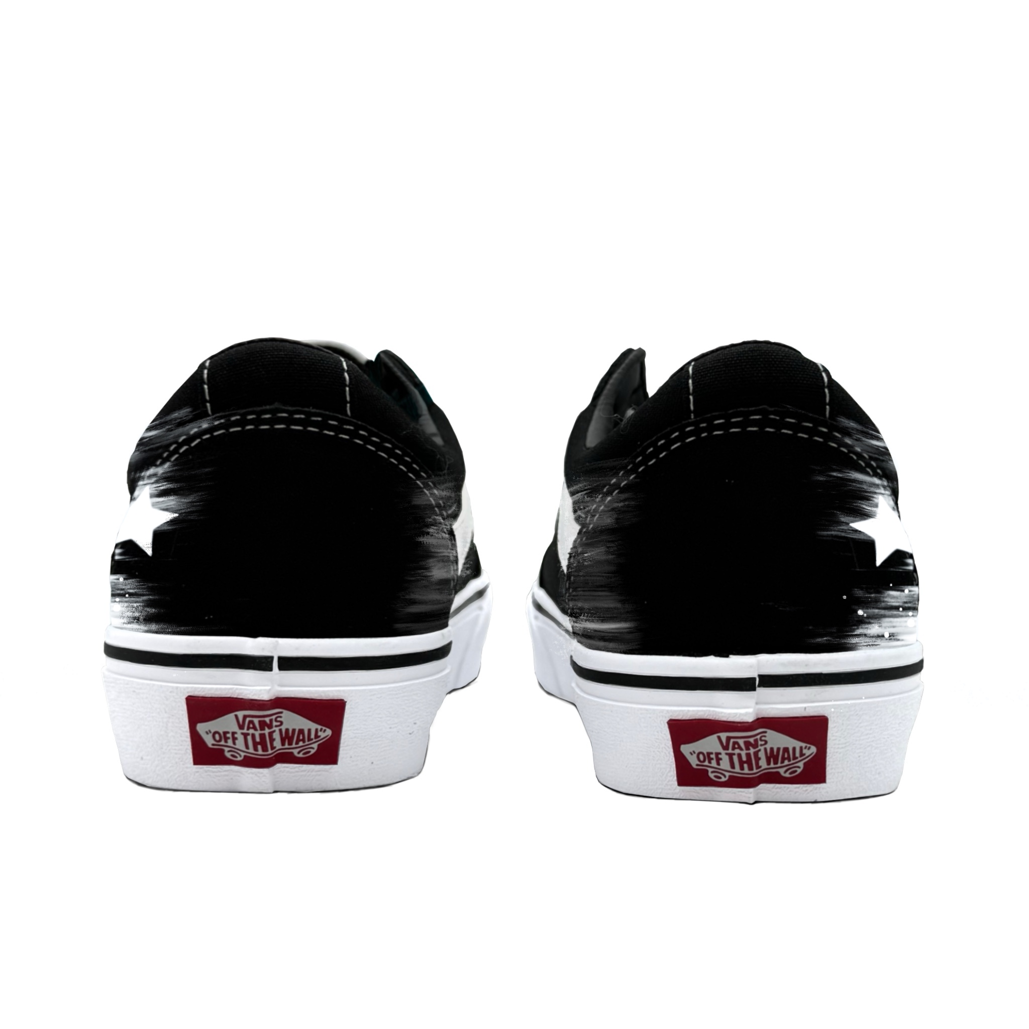 Vans Ward Abrasion Resistant Low Top Skateboard Shoes Men's Black White купить в интернет-магазине Yoocart с быстрой доставкой по России.