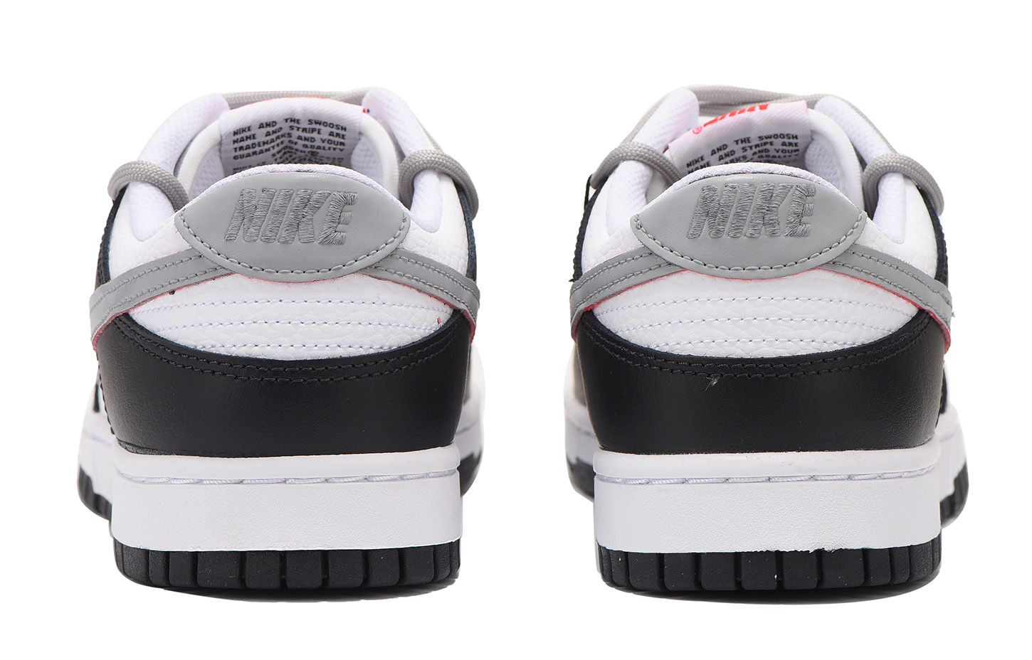 Nike Dunk Coverage Wear-Resistant Lightweight Breathable Low-Top Skateboard Shoes Men's Black Gray