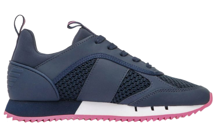 EMPORIO ARMANI Casual Shoes Unisex Low top Marine Blue