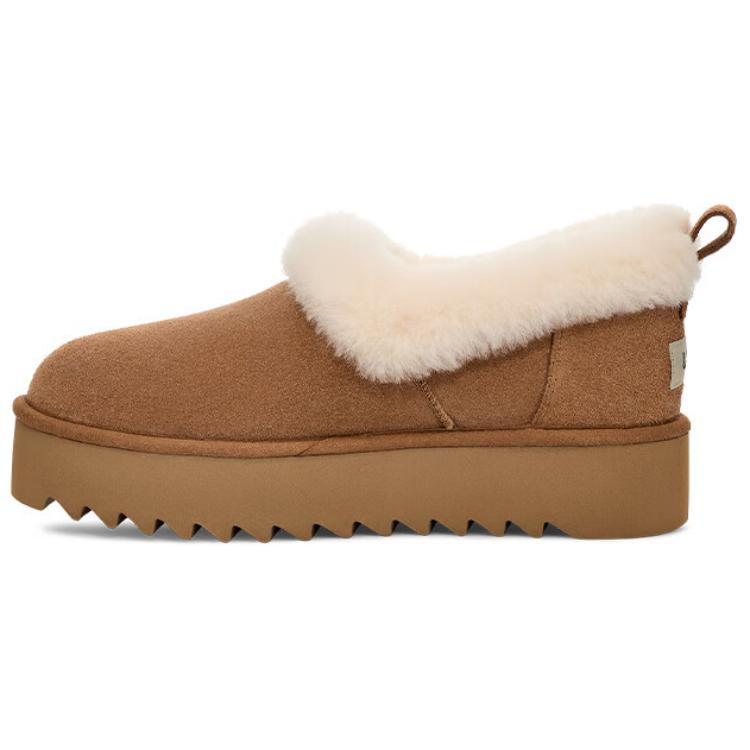 UGG Ankle-Length Snow Boots Women's Brown