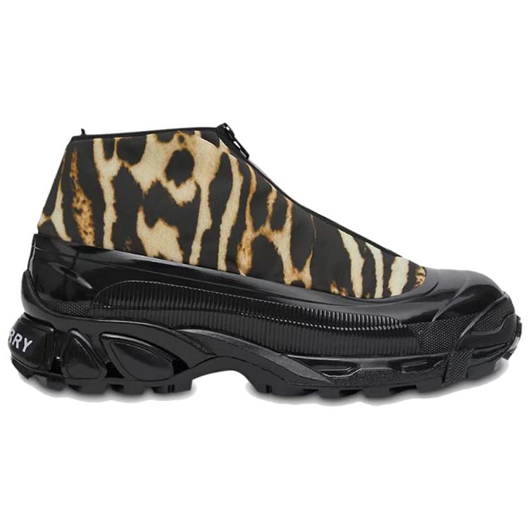 Burberry Arthur High top Casual Shoes Women's Camel