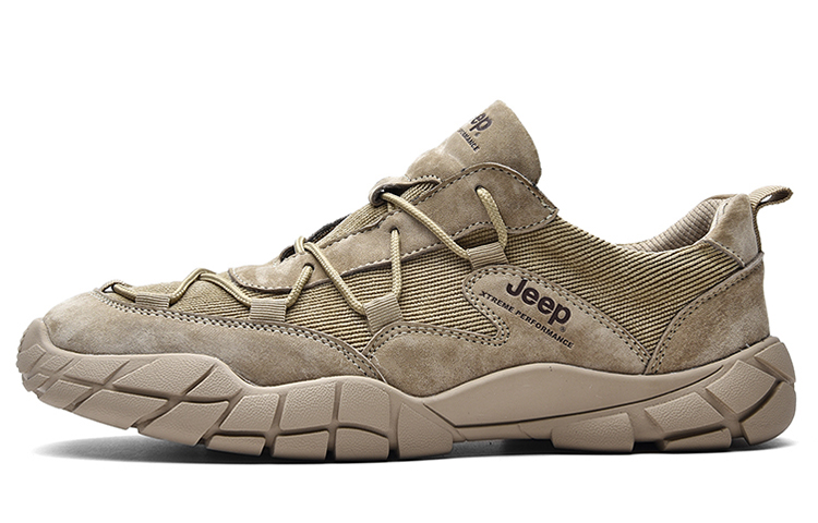 Jeep Low-Top Outdoor Shoes Men's Sand