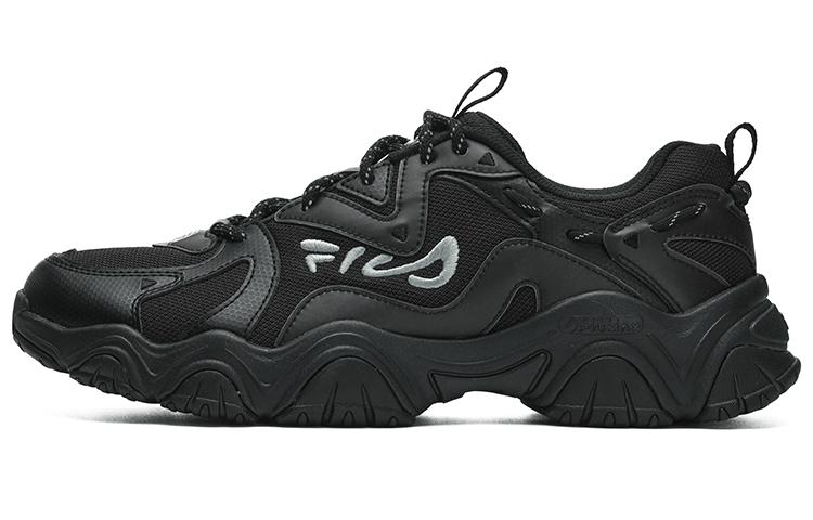 FILA Fluid 4 Cat Paw 4.0 Low Top Casual Shoes Men's Jet Black